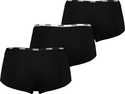 PUMA Underwear - Boxershorts Mini Short 3er Pack Damen Schwarz