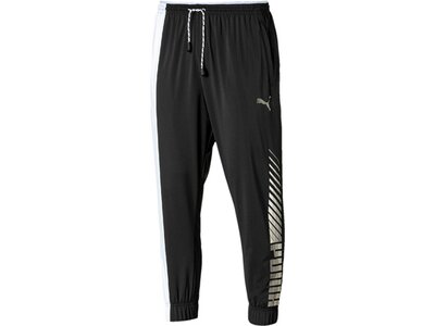 PUMA Herren Trainingshose Collective Woven Pant Schwarz