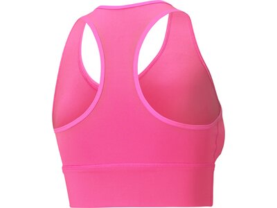 PUMA Damen Mid Impact Long Line Bra Pink