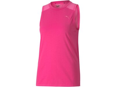 PUMA Damen Train Mesh Panel Tank Pink