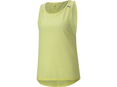 PUMA Damen Tanktop Train Mesh Gelb