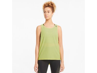 PUMA Damen Tanktop Train Mesh Gelb