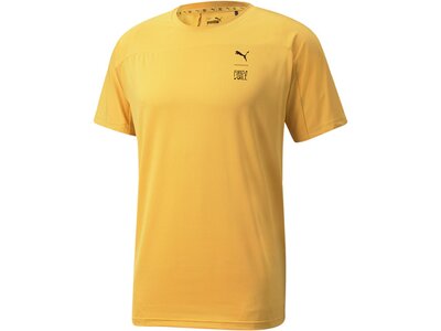 PUMA Herren Shirt TRAIN FIRST MILE TEE Gelb