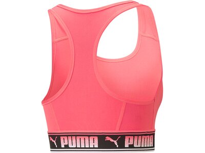 PUMA Damen Top Mid Impact Puma Strong Bra Pink