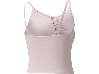 PUMA Damen Top STUDIO FOUNDATION RUCHED T Rot