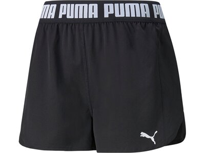 PUMA Damen Shorts Train STRONG Woven 3 Schwarz