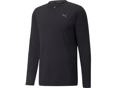 PUMA Herren Shirt STUDIO WAFFLE LS TEE M Schwarz