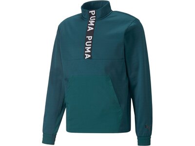 PUMA Herren FIT PWRFLEECE MIDLAYE Grün