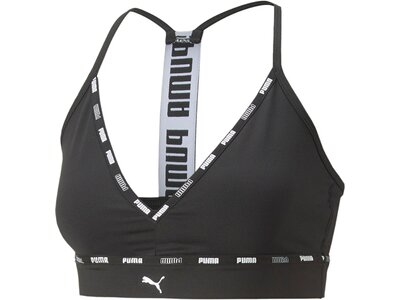 PUMA Damen Top Low Impact Puma Strong Str Schwarz