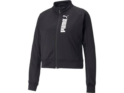 PUMA Damen Sweatshirt TRAIN ALL DAY FULL ZIP Schwarz