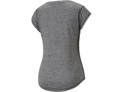 PUMA Damen Shirt Train Favorite Heather Cat Schwarz