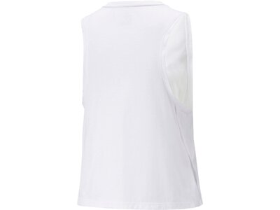 PUMA Damen Shirt Puma Fit Tri-blend Tank Weiß