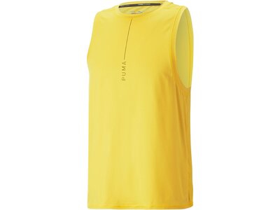 PUMA Herren Shirt M STUDIO YOGINI LITE MESH Gelb