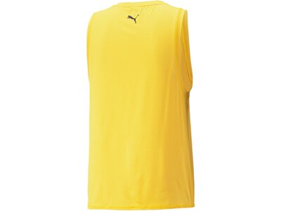 PUMA Herren Shirt M STUDIO YOGINI LITE MESH Gelb