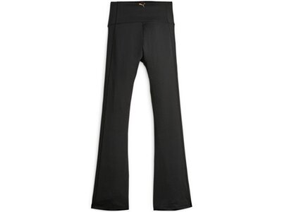 PUMA Damen Sporthose LOGO LOVE BOOTCUT TIGHT Schwarz
