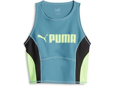 PUMA Damen Top FIT EVERSCULPT TANK Blau