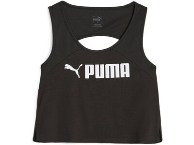 PUMA Damen Shirt FIT SKIMMER TANK Schwarz