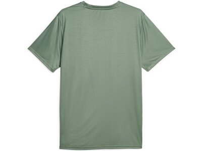PUMA Herren Shirt Puma Fit Poly Logo Tee Grün
