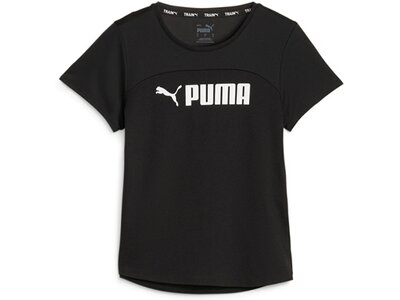 PUMA Damen Shirt FIT LOGO ULTRABREATHE Schwarz