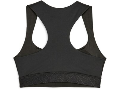 PUMA Damen Top LOGO LOVE MID IMPACT BRA Schwarz