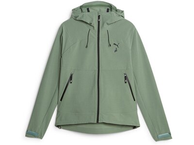 PUMA Damen Jacke Seasons Softshell Jacket Grün