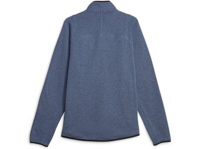 PUMA Herren T-Shirt M SEASONS SWEATER FLEECE 1 Blau