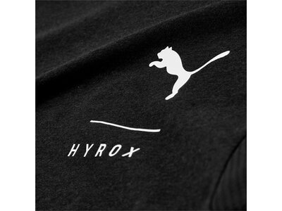 PUMA Herren Shirt M x HYROX TRIBLEND TE Schwarz