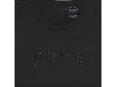 PUMA Damen Shirt W TRAIN CLOUDSPUN sleevele Schwarz