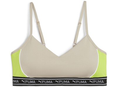 PUMA Damen Top MOVE STRONG BRA Silber
