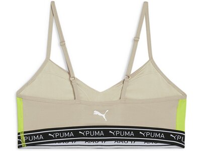 PUMA Damen Top MOVE STRONG BRA Silber