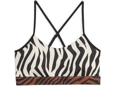 PUMA Damen Top MOVE ANIMAL REMIX BRA Grau