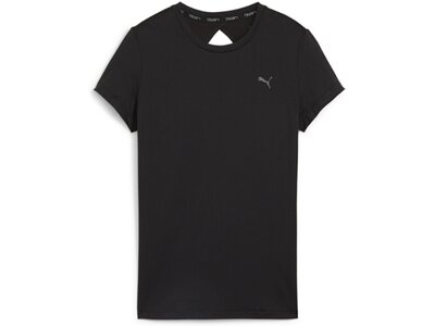 PUMA Damen Shirt STUDIO SHEER FASHION TEE Schwarz