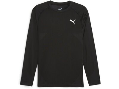 PUMA Herren Shirt Formknit Seamless LS Tee Schwarz