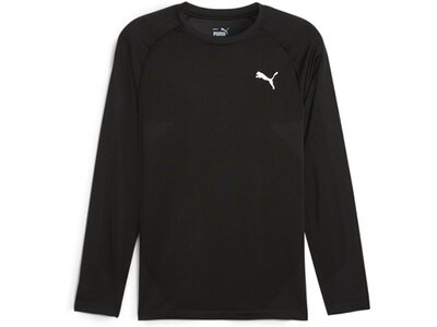 PUMA Herren Shirt Formknit Seamless LS Tee Schwarz