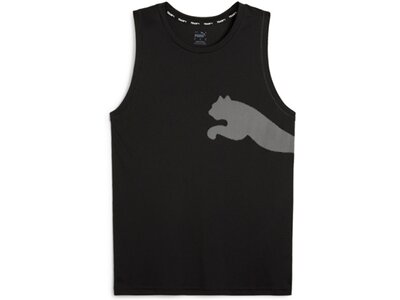 PUMA Herren Jacke Train All Day BIG CAT Tank Schwarz