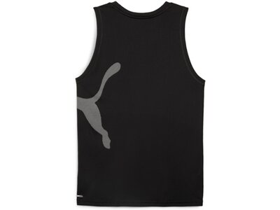 PUMA Herren Jacke Train All Day BIG CAT Tank Schwarz
