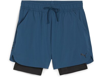 PUMA Herren Shorts Studio Foundations 2in1 Sh Blau