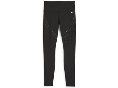 PUMA Damen Tights RUN ULTRAFORM AOP TIGHT Schwarz