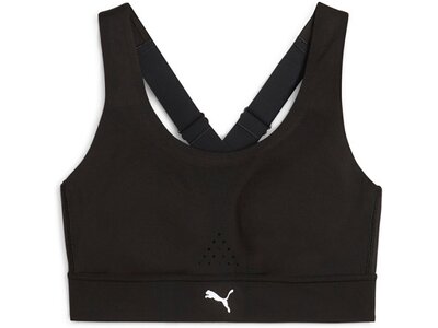 PUMA Damen Bustier PWRbreathe RUN BRA Schwarz