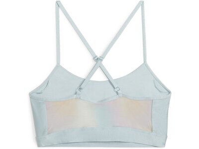 PUMA Damen Top MOVE SUMMER DAZE BRA Silber