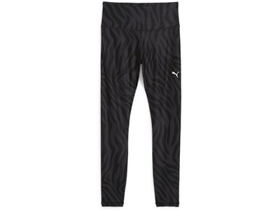 PUMA Damen Tight TRAIN FAV HW 7/8 TIGHT AOP Schwarz