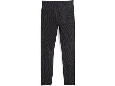 PUMA Damen Tight TRAIN FAV HW 7/8 TIGHT AOP Schwarz