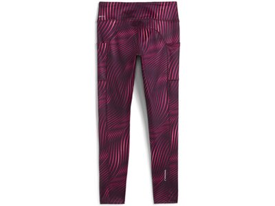 PUMA Damen Tights RUN FAVORITES VELOCITY FL AOP TIGHT Rot