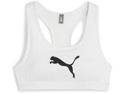 PUMA Damen Top 4KEEPS BRA - P Weiß