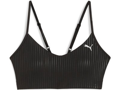 PUMA Damen Top MOVE ULTRABARE BRA - AOP Schwarz