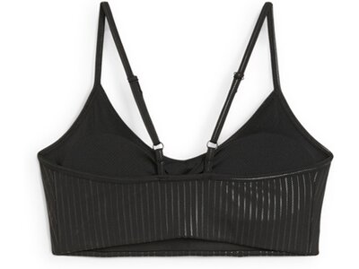 PUMA Damen Top MOVE ULTRABARE BRA - AOP Schwarz