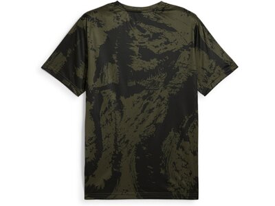 PUMA Herren Shirt Train All Day AOP Tee Grün