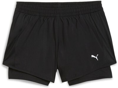 PUMA Damen Shorts RUN FAVORITE VELOCITY 2IN1 3" SHORT W Schwarz