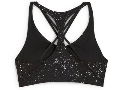 PUMA Damen Top MOVE INTERGALACTIC BRA Schwarz