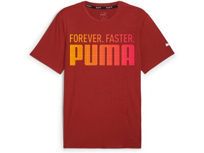 PUMA Herren T-Shirt RUN FAVORTIES FOREVER FASTER TEE M Rot